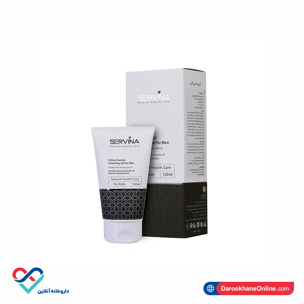 servina men ژل بهداشتی آقایان سروینا 150 میل - Image 1